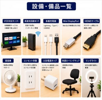 フォーカスオン備品 新大阪・河原町・高槻・天王寺